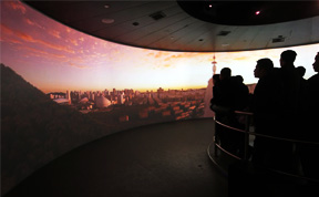 杭州市城市规划展览馆360度环幕影院
