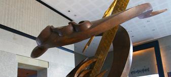 《淬火》雕塑-----中国刀剪剑博物馆大厅公共艺术创作项目